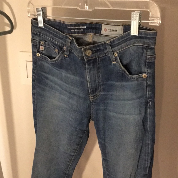 Ag Adriano Goldschmied Denim - AG the Legging Ankle Super Skinny Ankle Jean size 26R